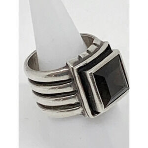 Silpada Sterling Smoky Quartz Ring Size 7
